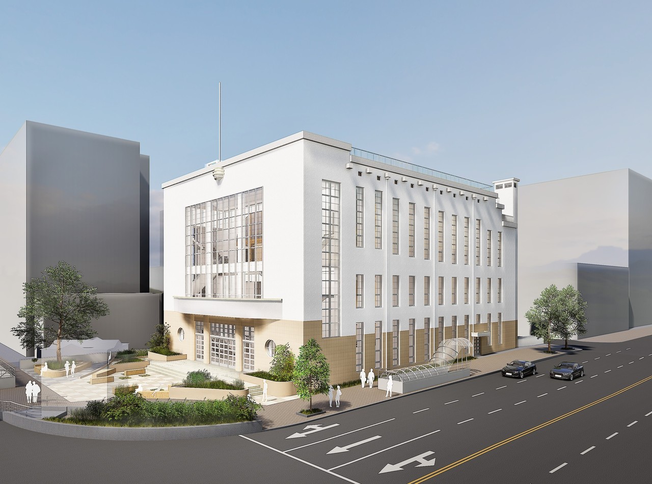 첫 대전시청사 설계용역 제안 공모 당선작 조감도.(자료제공=대전시)