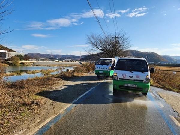 충남도는 당진시 송산면 돼지농장에서 폐사한 돼지에 대한 ASF 검사를 도 동물위생시험소를 통해 실시해 25일 오전 8시에 양성 판정을 받았다고 밝혔다.[사진 제공= 충남도]