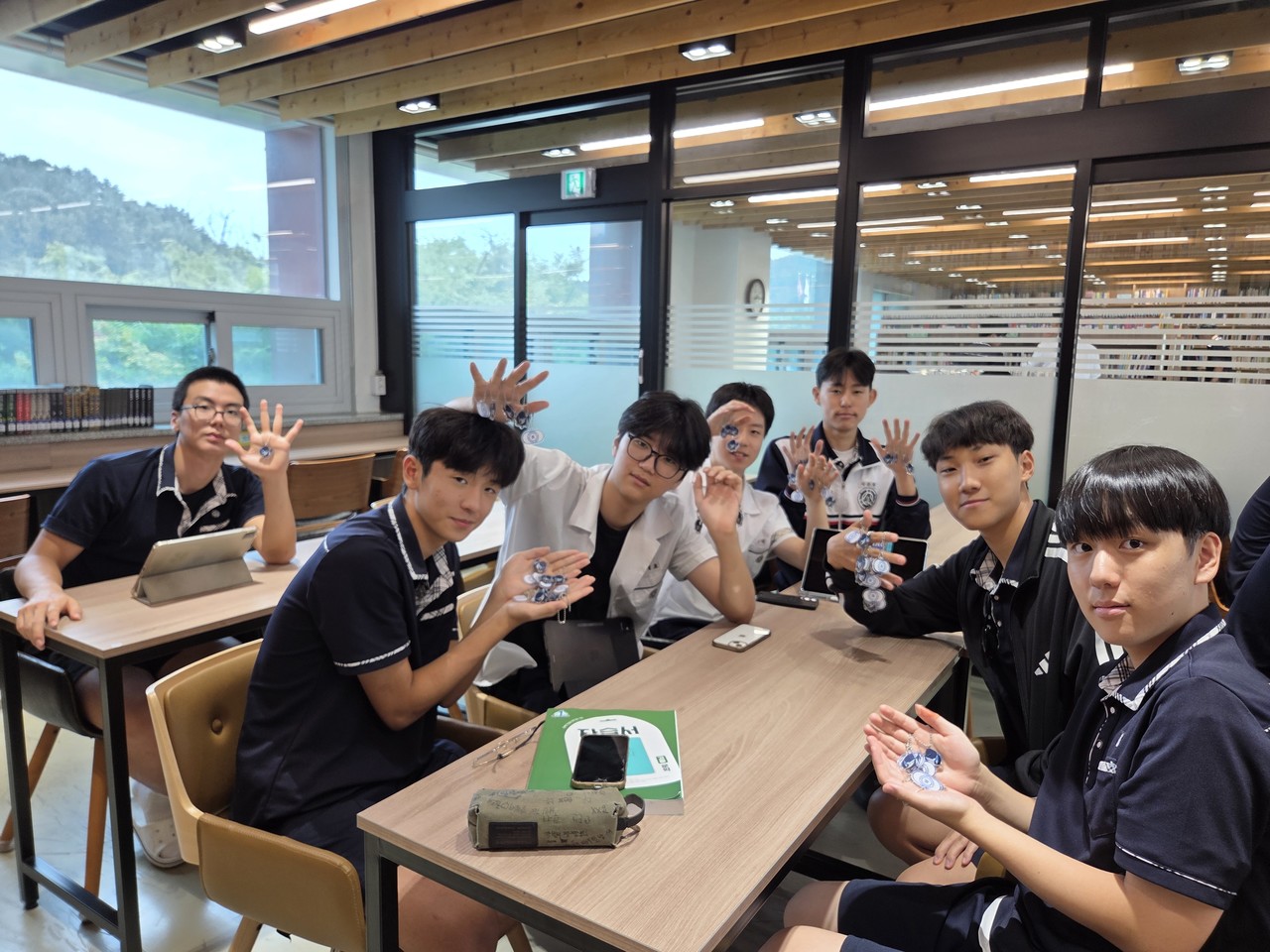 서일고등학교 다문화 학생동아리 소속 학생들. (사진제공=대전교육청)