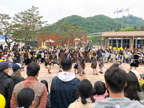 공주시 석장리박물관 운영 모습.