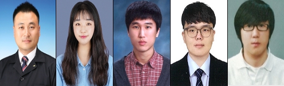 왼쪽부터 김성진, 손민지, 김성훈, 박준형, 김명래 주무관 (사진 제공=예산군 기획실 의회법무팀)