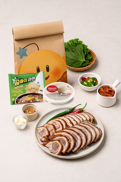 한상 족발 세트.(사진제공=대전시)