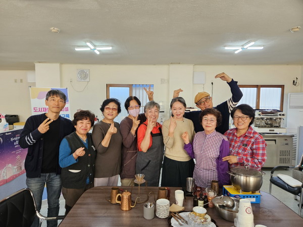 동남마을스테이 메뉴 개발 교육(사진 제공=부여군)