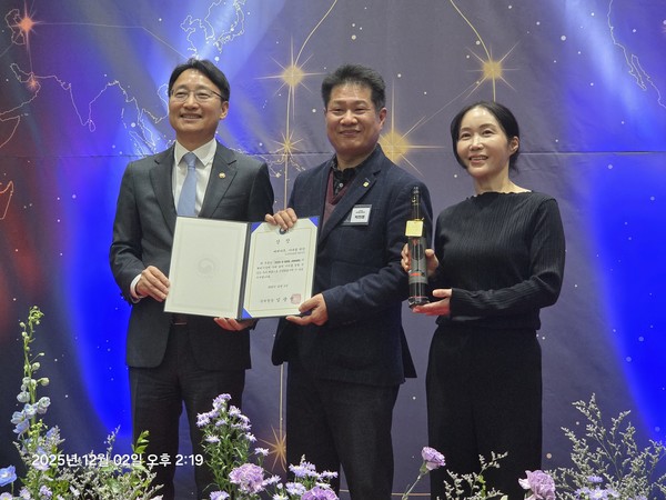 영동군 오드린 와이너리의 ‘베베마루, 아내를 위한’이 국세청이 주관하는 ‘2025 K-SUUL AWARD’에서 우수 주류로 선정됐다. (사진제공=영동군)