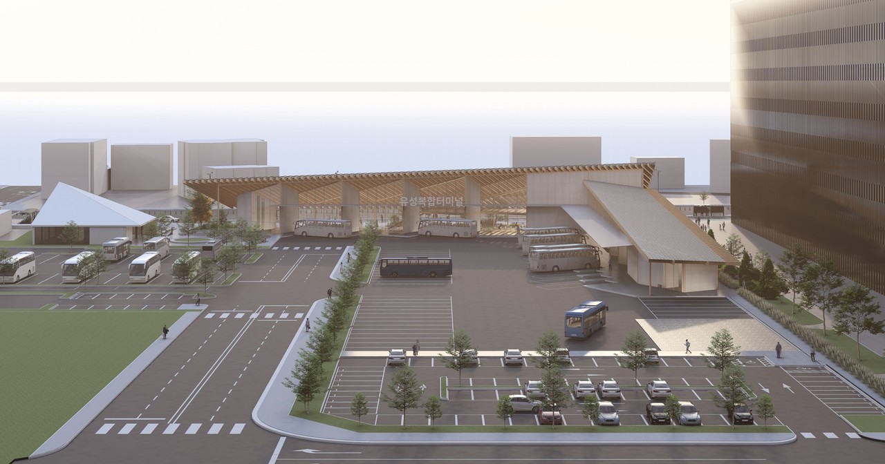 유성복합터미널 조감도.(자료제공=대전시)