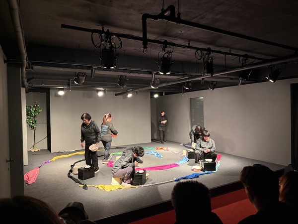 지난 20일 발달장애여성극단 예그리나 생애사즉흥극 `달핑에 함께 나아가다` 공연 모습(사진제공=