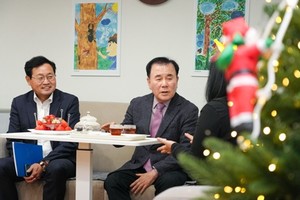 [포토] 충남교육청 사회복지시설 방문