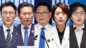 민주 당권주자들 첫 주말 총력전...표심 잡기 '잰걸음' - 뉴스 썸네일 이미지
